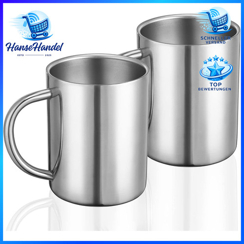 Edelstahl-Kaffeetasse