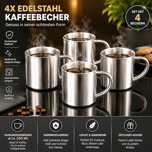Kaffeetassen campingbecher - kaffeetassen,
