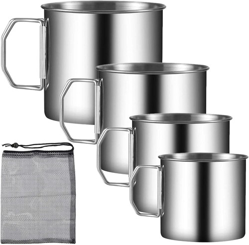 Edelstahl tasse 760ml stück - 760ml, 4