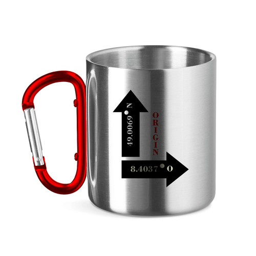 Edelstahltasse campingbecher - edelstahltasse,,