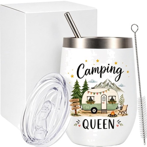 Camping tasse edelstahl 360ml - camping,