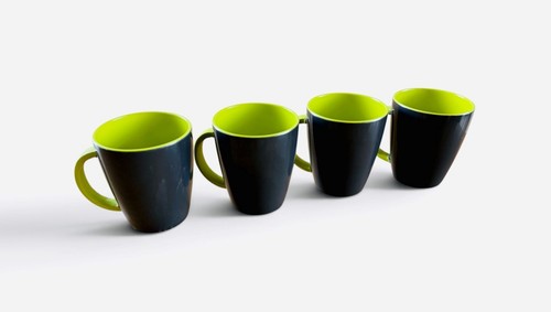 4er set melaminbecher grey - 4er-set, /