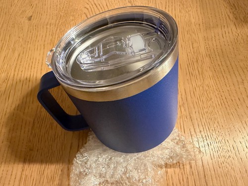 Blau edelstahl campingbecher - blau,
