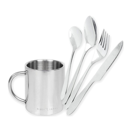 Camping besteck set etui - camping,