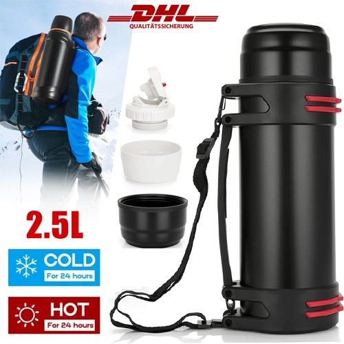 Thermosflasche mit becher - mit, 1,5