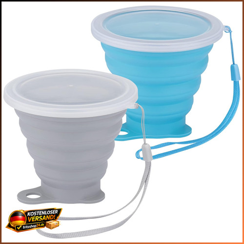 Faltbarer becher stück - faltbarer, 2