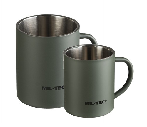 Mil tec tasse edelstahl - tasse,
