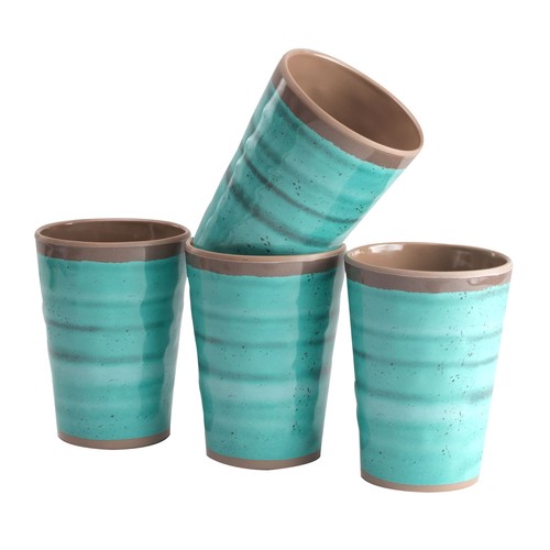 Melamin geschirr becher - 4x,